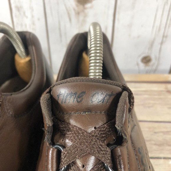 SAS Time Out Tripad Comfort Shoes Mens Size 9.5N Leather Lace Up Walking Brown - Picture 7 of 12